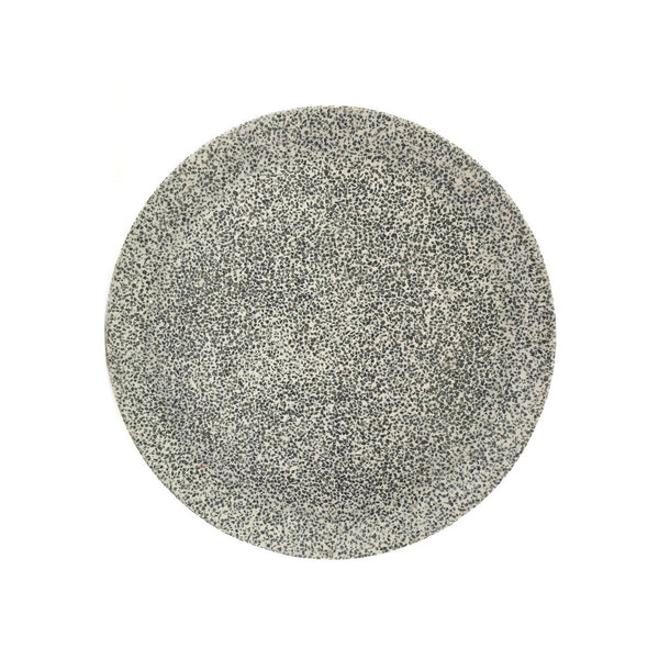 terrazzo serving platter grey