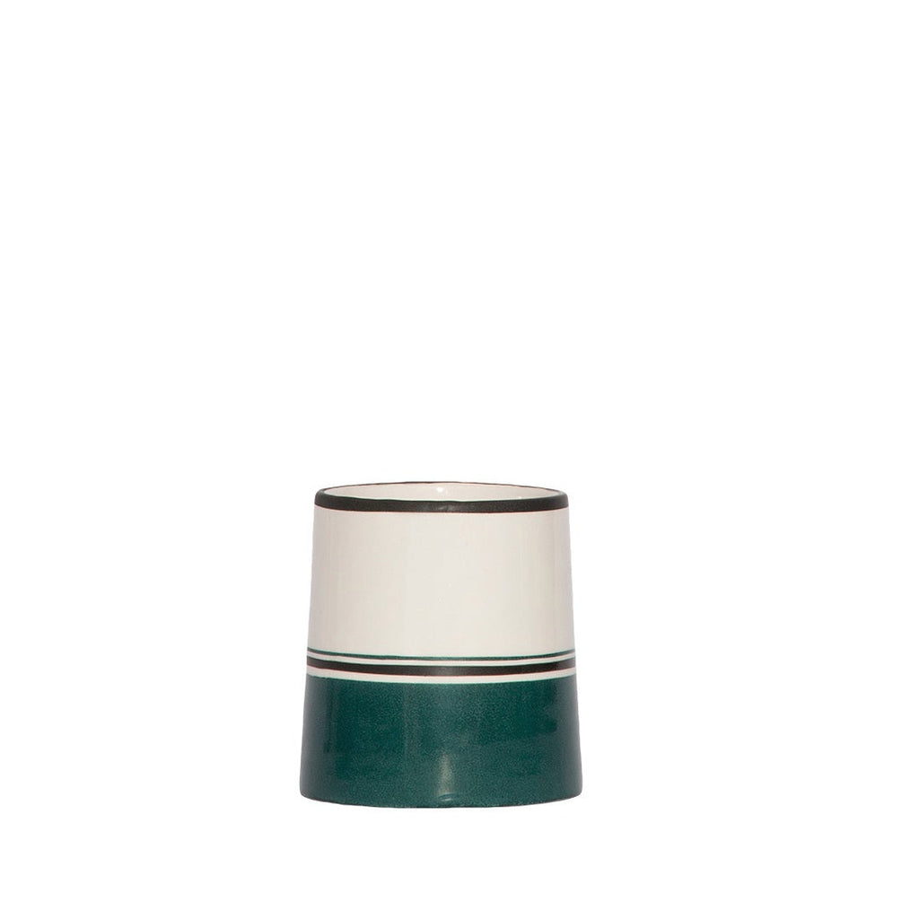 Stripe Brush Pot