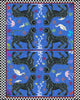 Mosaico Pareo / Scarf - Blue
