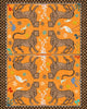 Mosaico Pareo / Scarf - Orange