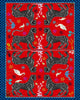 Mosaico Pareo / Scarf - Red