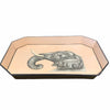 Handpainted Iron Tray - Elephant