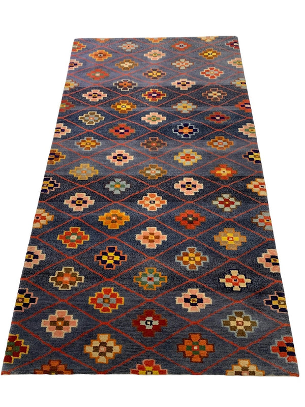 Gau tibetan rug at details by mr k