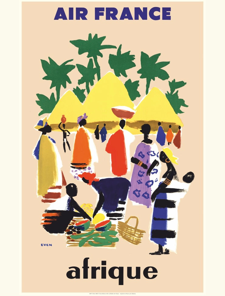 Poster - Air France Afrique