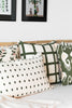 Drop Linen Cushion - Cactus Green SALE