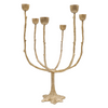 Misty Brass Candle Holder