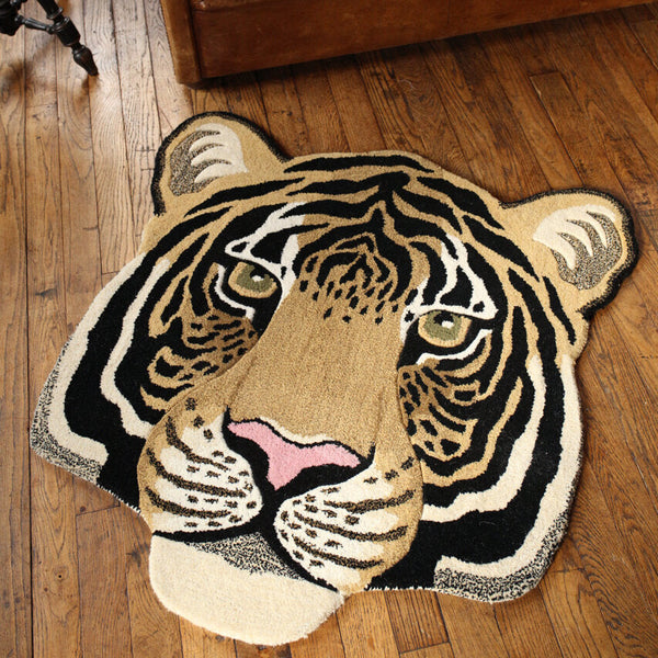 Rajah Tiger Head Rug / Doing Goods