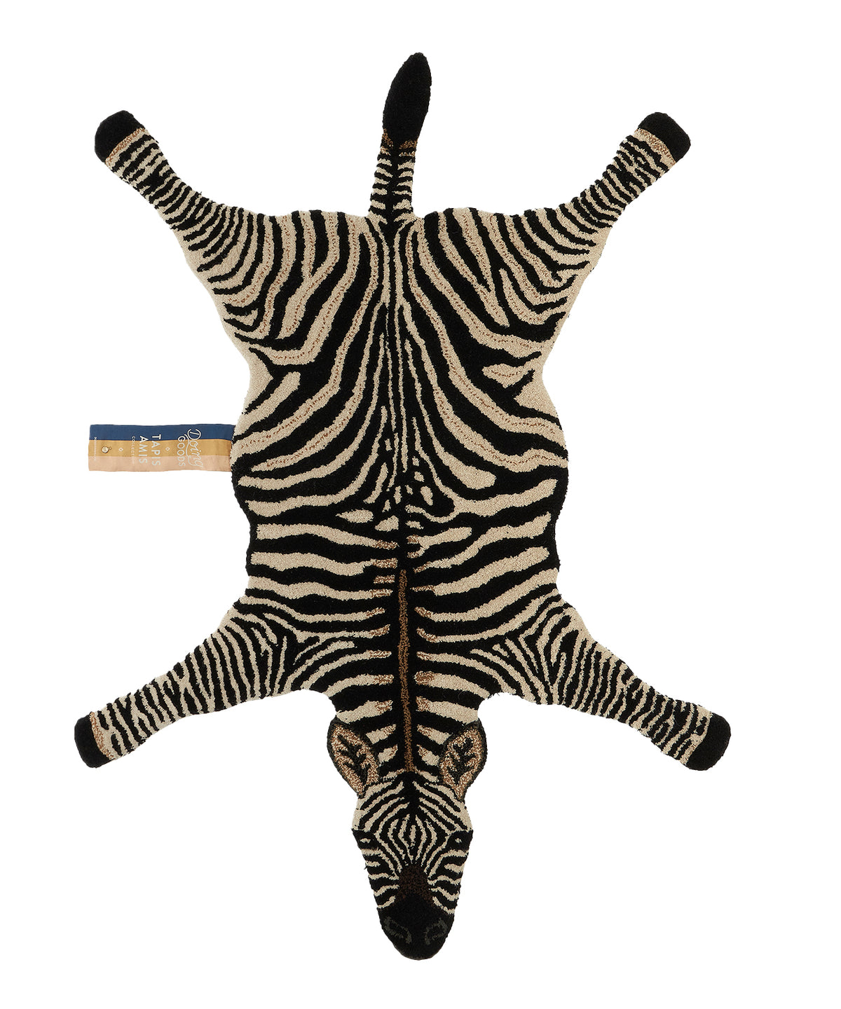 Stripey Zebra Large Rug
